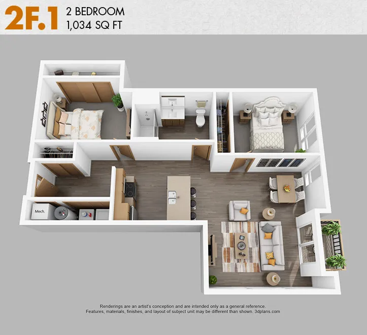 2F.1 floor plan